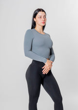 T-shirt à manches longues BOLD (avec coussinets intégrés)