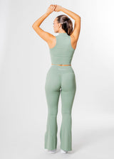 Ensemble RADIANCE (Leggings flare+Crop Top)