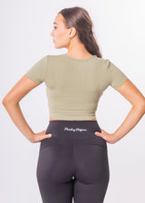 CROSSOVER Cropped T-shirt