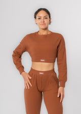 Haut à manches longues Ribbed LUXE Comfy