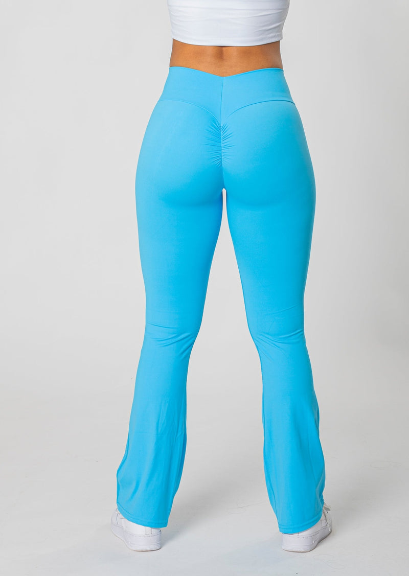 BELLA Flared scrunch leggings