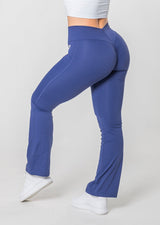 BELLA Flared scrunch leggings