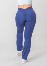 BELLA Flared scrunch leggings