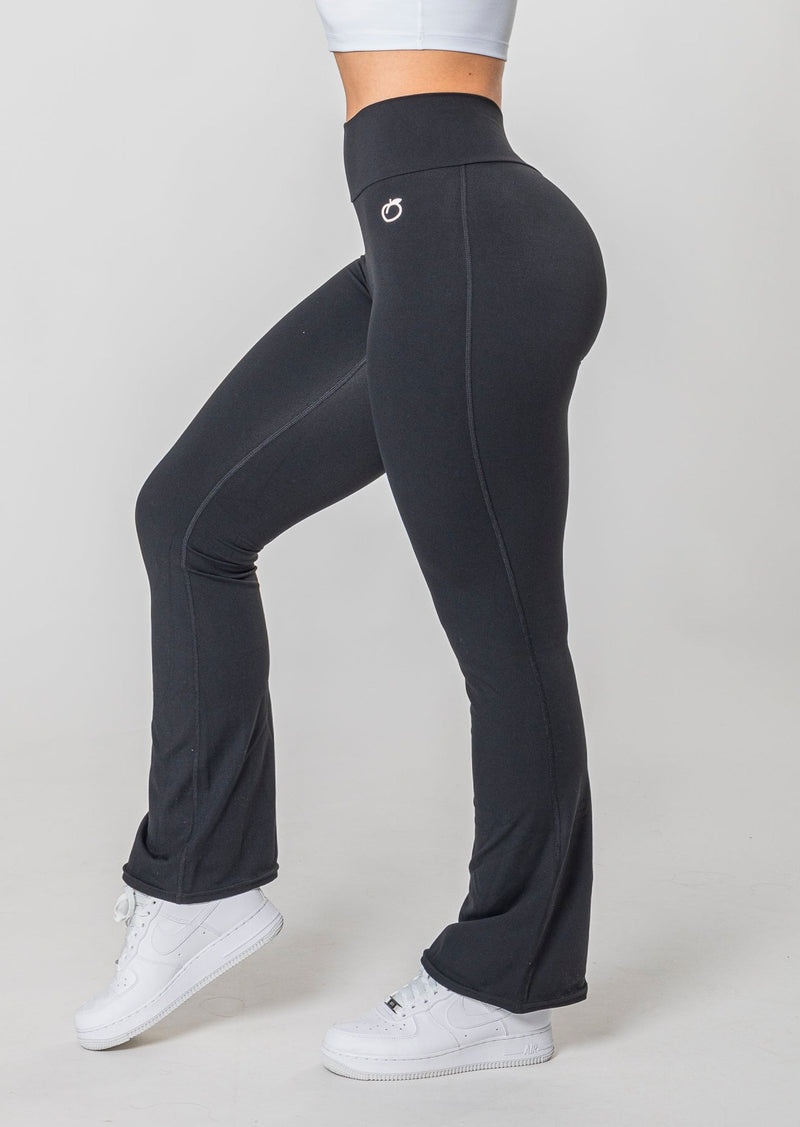 BELLA Flared scrunch leggings