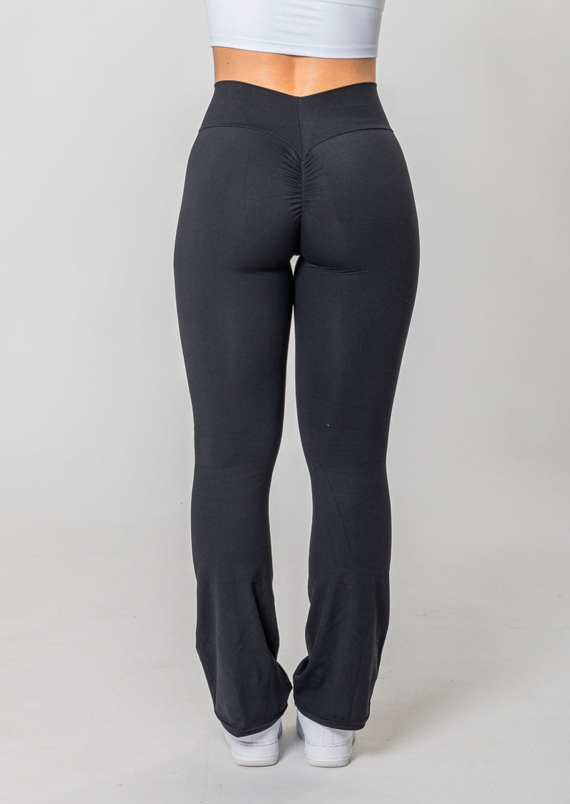 BELLA Flared scrunch leggings