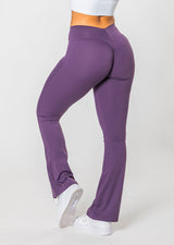 BELLA Flared scrunch leggings