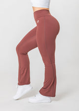 BELLA Flared scrunch leggings