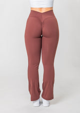 BELLA Flared scrunch leggings