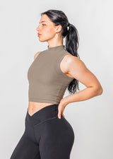 [PRE-ORDER] NOBLE Ribbed Crop Top