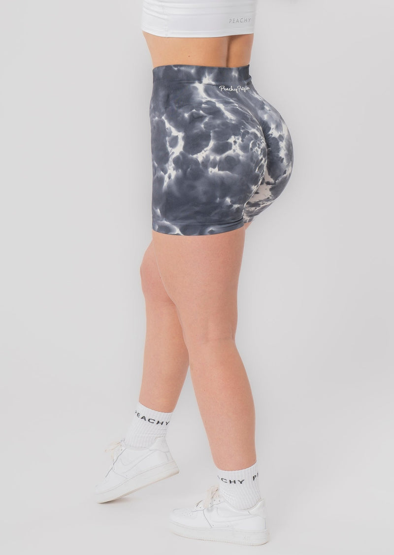 TIE-DYE SCRUNCH shorts