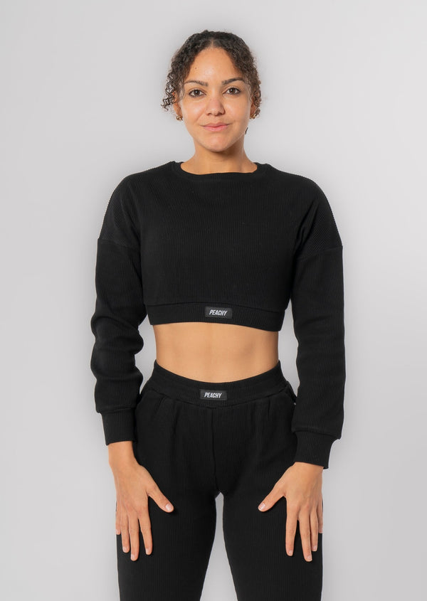 Ribbed LUXE Long Sleeve Top