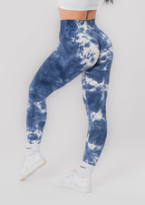 TIE-DYE SCRUNCH leggings