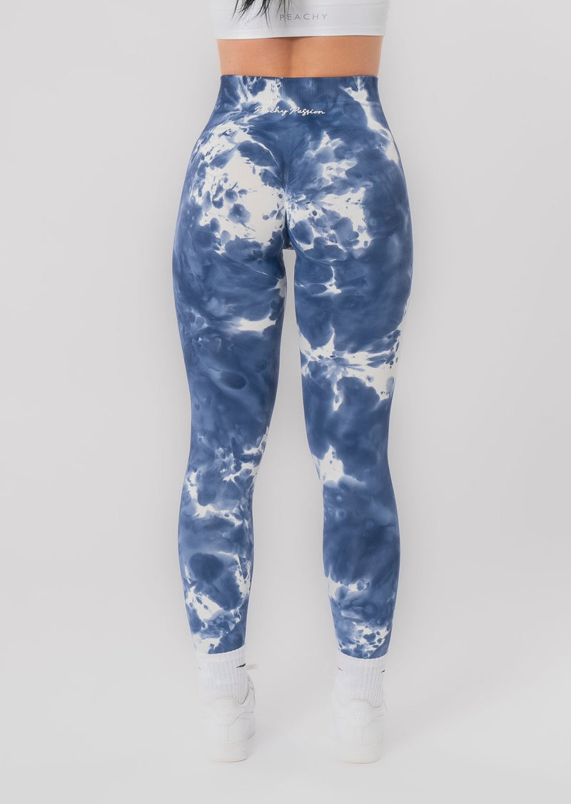 TIE-DYE SCRUNCH leggings