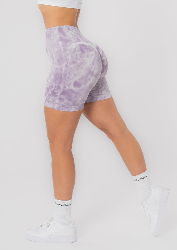 TIE-DYE SCRUNCH shorts