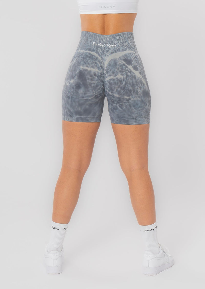 TIE-DYE SCRUNCH shorts