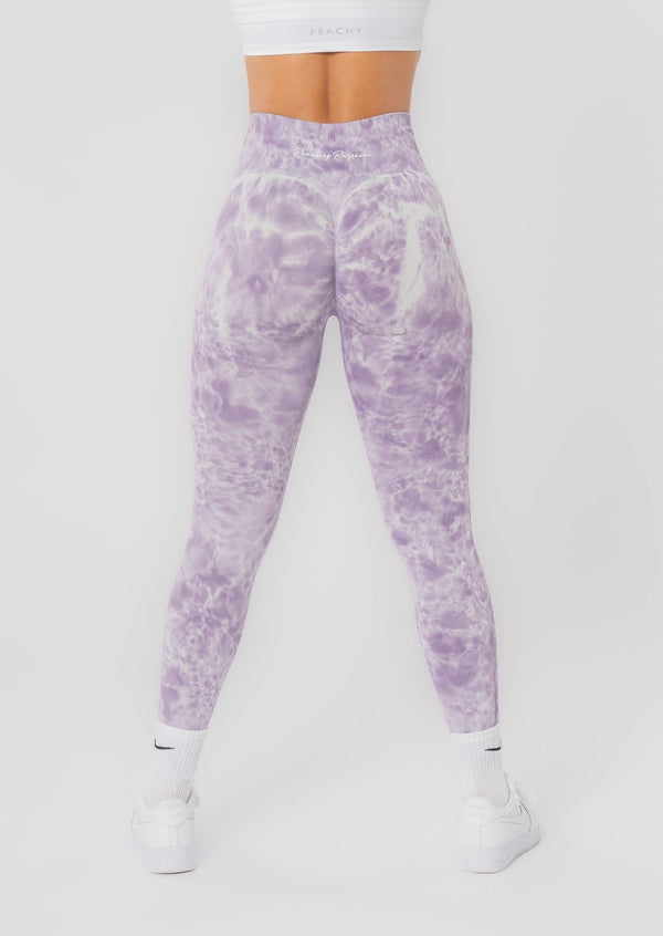 TIE-DYE SCRUNCH leggings