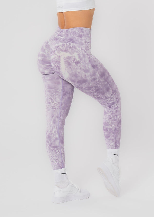 TIE-DYE SCRUNCH leggings