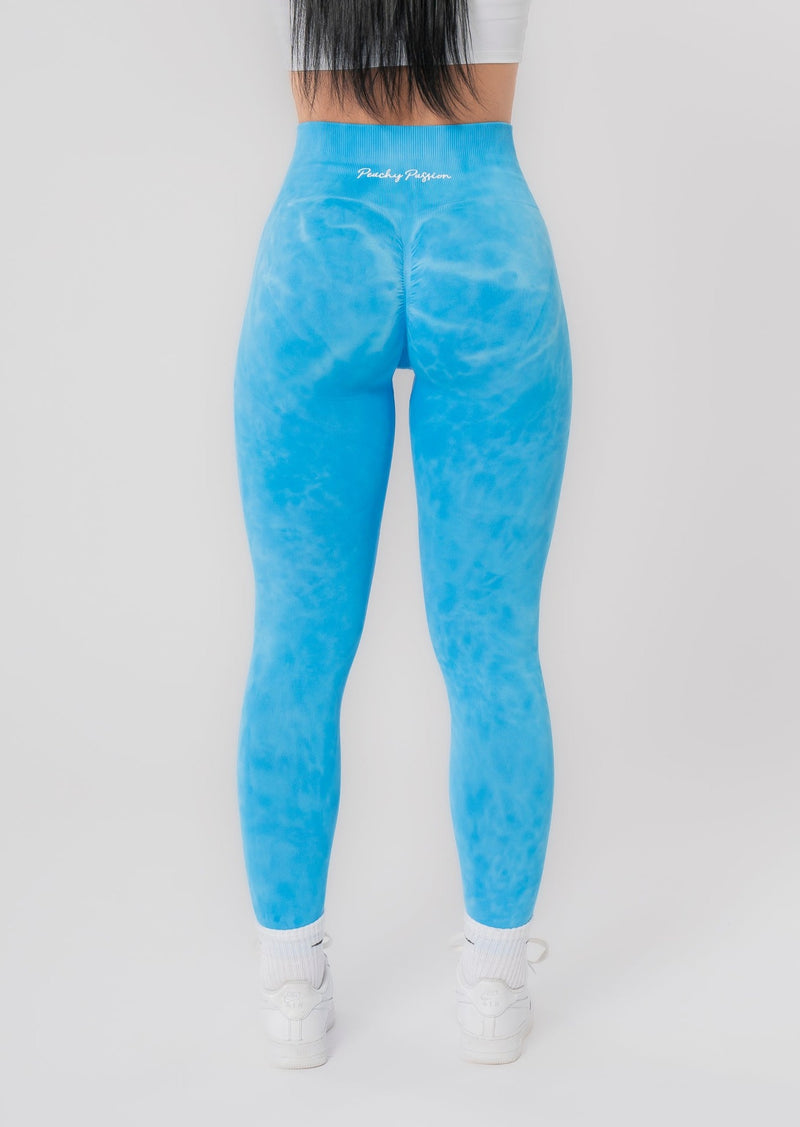 TIE-DYE SCRUNCH leggings