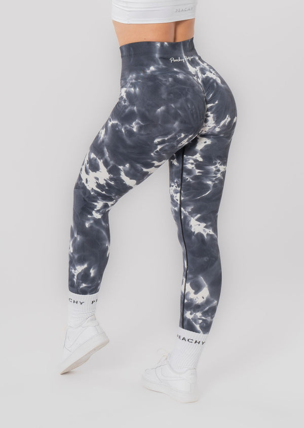 TIE-DYE SCRUNCH leggings