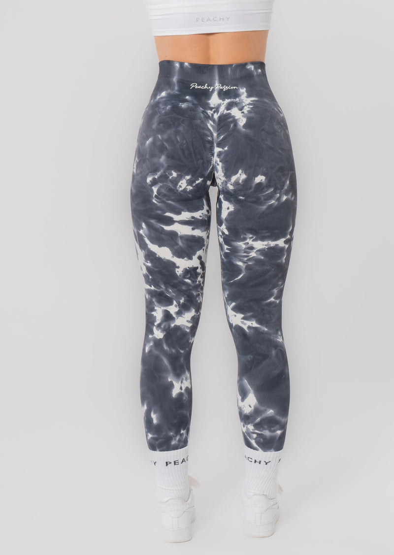 TIE-DYE SCRUNCH leggings