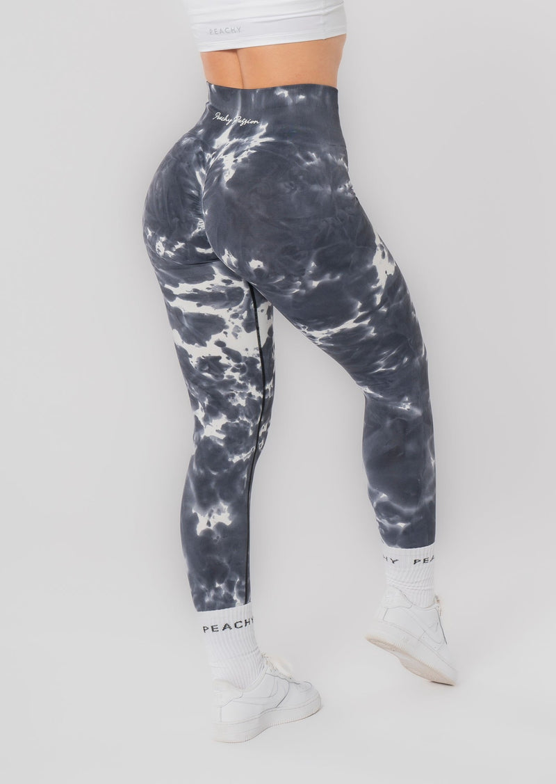 TIE-DYE SCRUNCH leggings