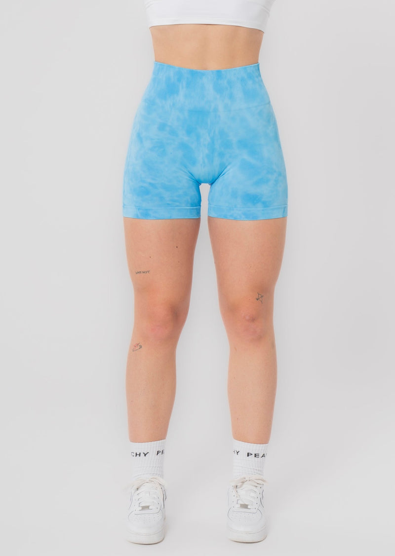 TIE-DYE SCRUNCH shorts