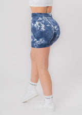 TIE-DYE SCRUNCH shorts