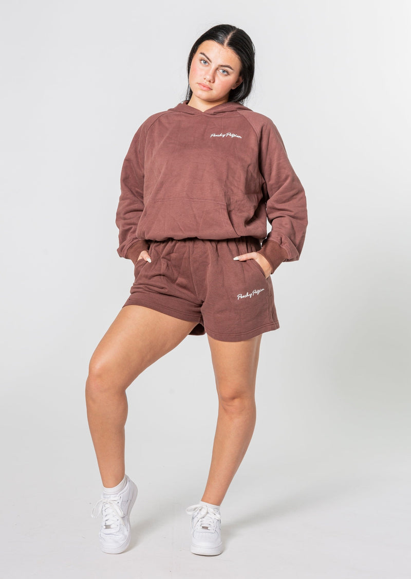 Conjunto RECHARGE (sudadera con capucha y pantalón corto)