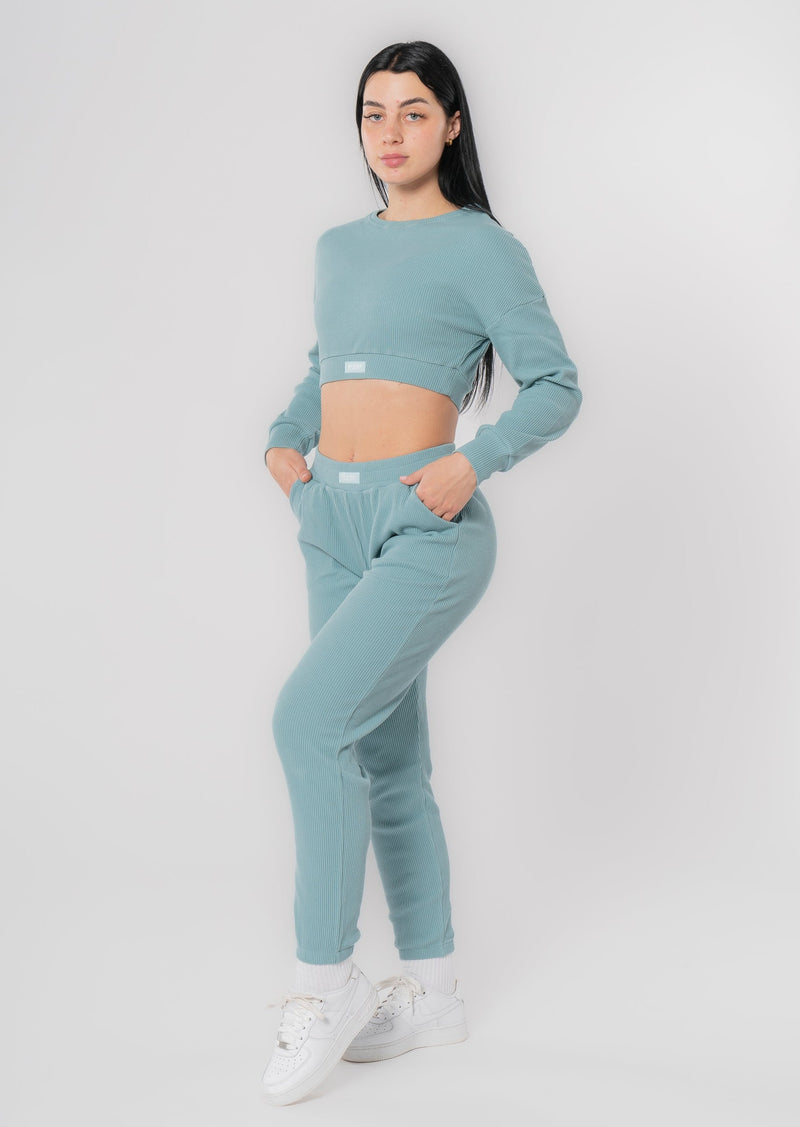 Conjunto LUXE Comfy de canalé