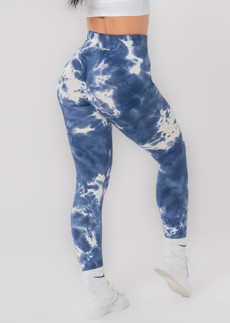 leggings TIE-DYE SCRUNCH