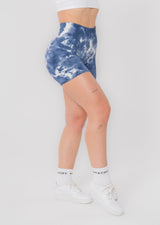 Pantalones cortos TIE-DYE SCRUNCH