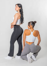 BELLA Leggings flare scrunch