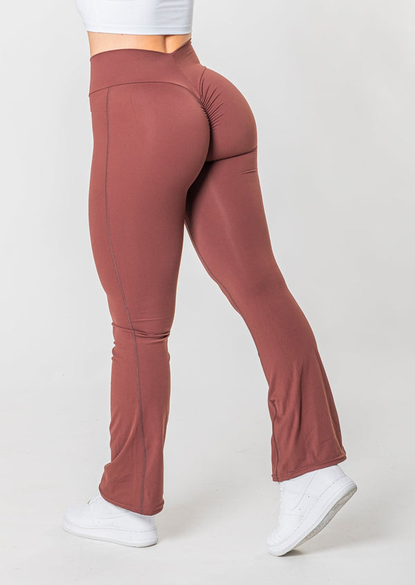 BELLA Leggings flare scrunch