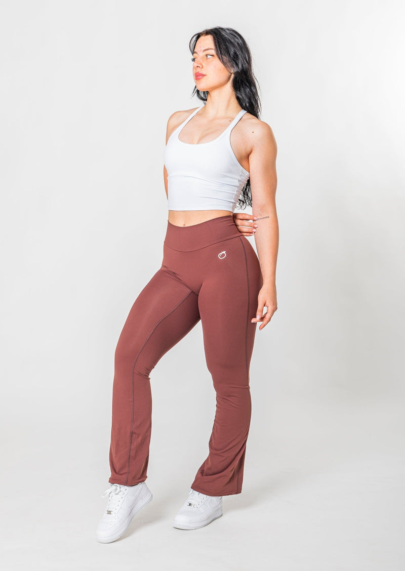 BELLA Leggings flare scrunch