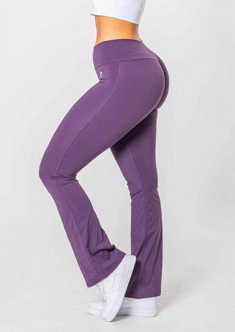 BELLA - Leggings svasati con pinces