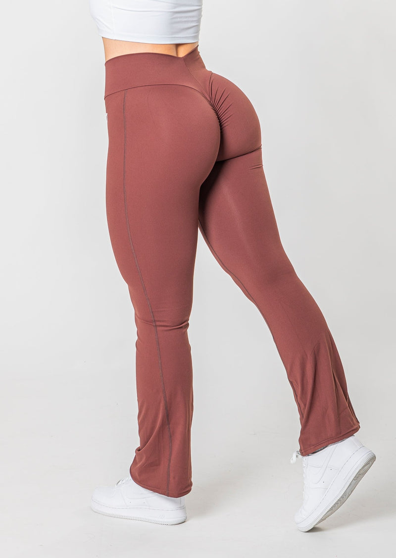 BELLA - Leggings svasati con pinces