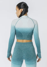 Chemise à manches longues ombrée [LASTCHANCE]