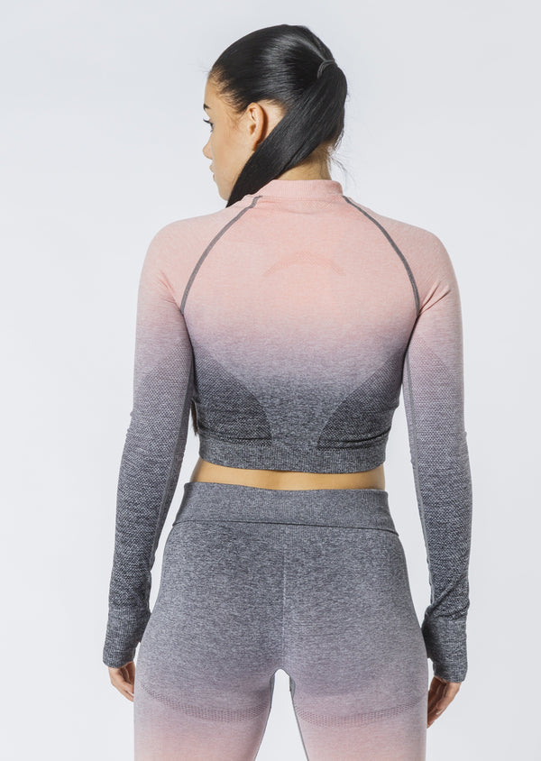 Chemise à manches longues ombrée [LASTCHANCE]