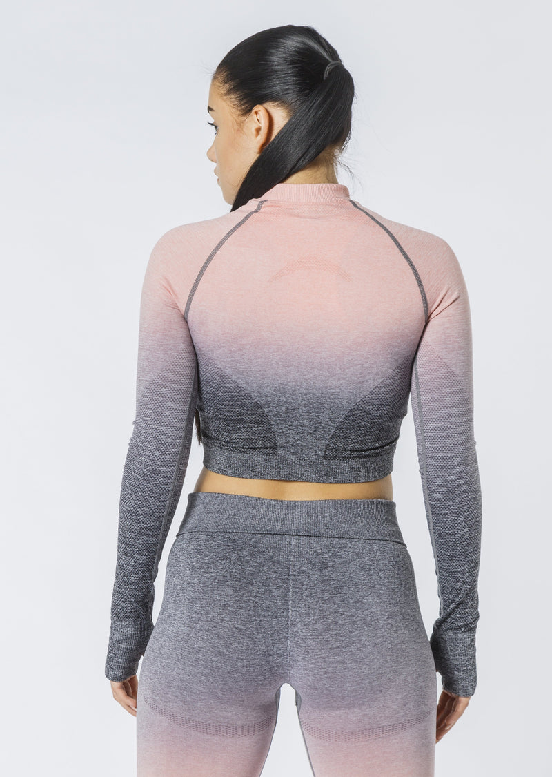 Chemise à manches longues ombrée [LASTCHANCE]
