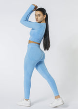 [DERNIÈRE CHANCE] Ensemble manches longues ACTIVE (leggings et t-shirt manches longues)