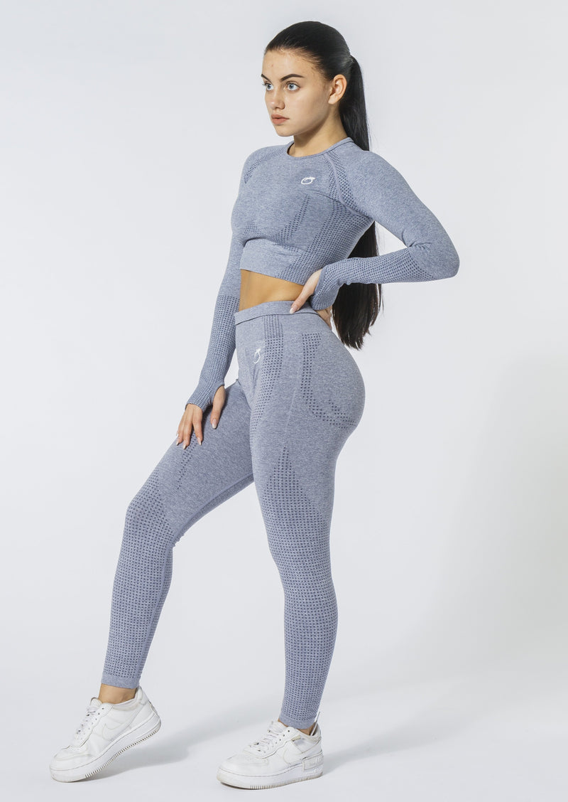 [DERNIÈRE CHANCE] Ensemble manches longues ACTIVE (leggings et t-shirt manches longues)