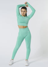 [DERNIÈRE CHANCE] Ensemble manches longues ACTIVE (leggings et t-shirt manches longues)