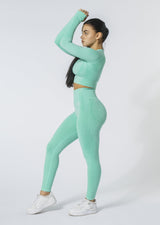 [DERNIÈRE CHANCE] Ensemble manches longues ACTIVE (leggings et t-shirt manches longues)