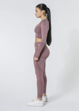 [DERNIÈRE CHANCE] Ensemble manches longues ACTIVE (leggings et t-shirt manches longues)