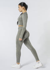 [DERNIÈRE CHANCE] Ensemble manches longues ACTIVE (leggings et t-shirt manches longues)