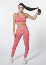[LASTCHANCE] Ensemble sans coutures ACTIVE (leggings et soutien-gorge de sport)