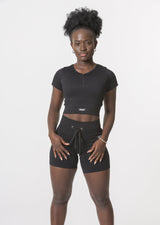 [LASTCHANCE] Ensemble d'été côtelé WAVE (short + t-shirt)
