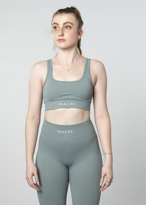 Ribbed LUXE Bra U-Neck [LASTCHANCE]