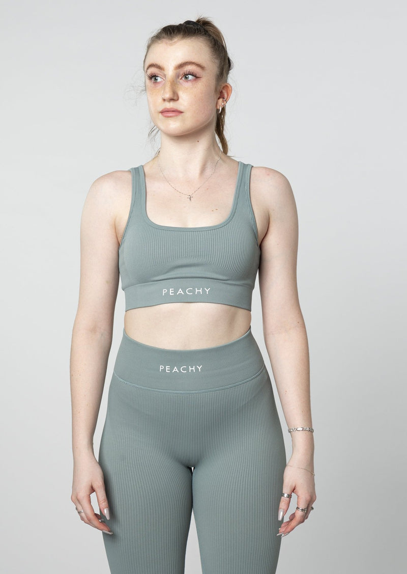 Ribbed LUXE Bra U-Neck [LASTCHANCE]