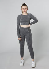 [DERNIÈRE CHANCE] Ensemble manches longues ACTIVE (leggings et t-shirt manches longues)